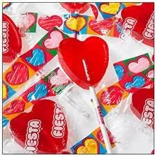 Floristería Mandarina – piruleta corazón