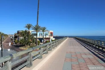 Inicio paseo Marina de Dénia