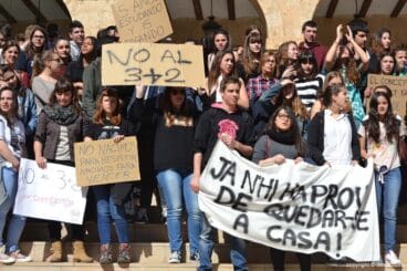 Manifestación en Dénia por la educación