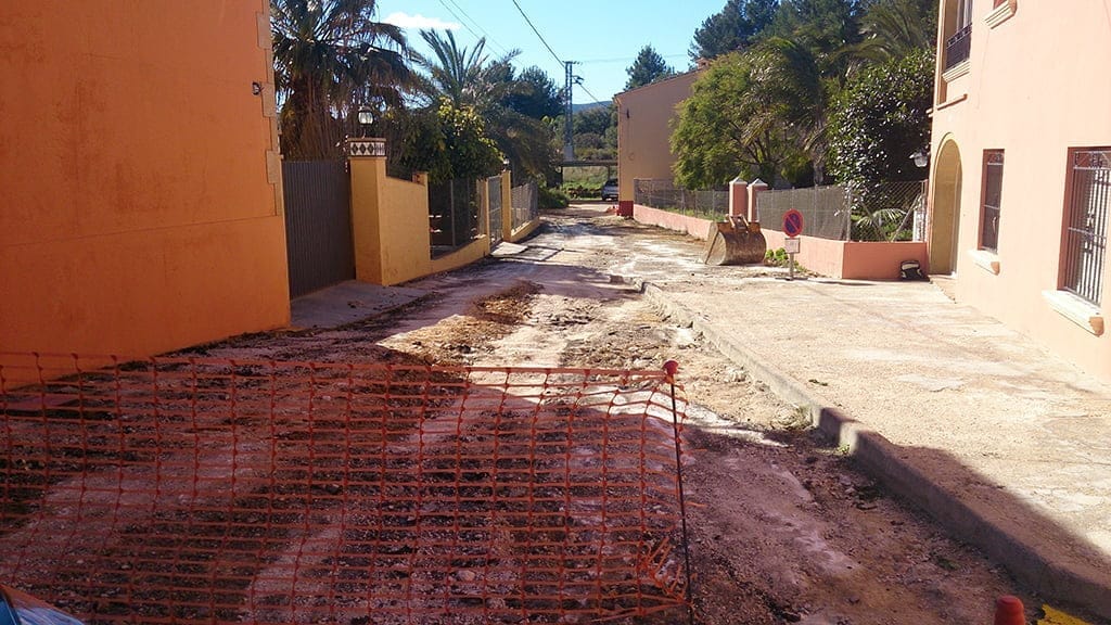 Obras de mejora en Jesús Pobre