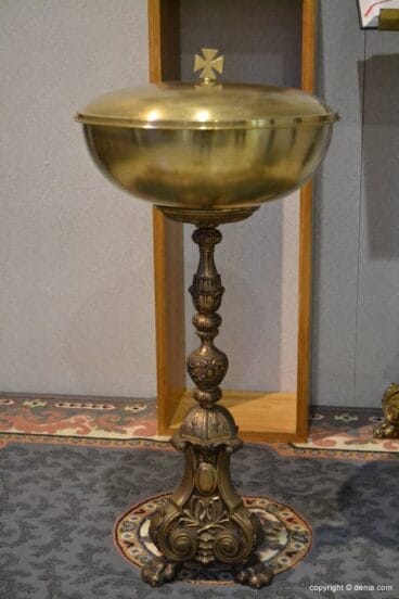 Pila Bautismal en la iglesia de San Miguel