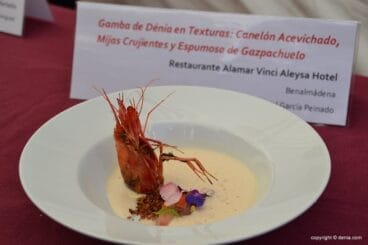 Plato del Restaurante Alamar 2º Premio
