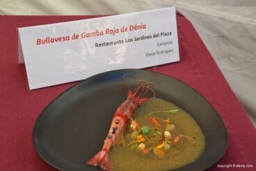Plato del Restaurante Los Jardines del Plaza