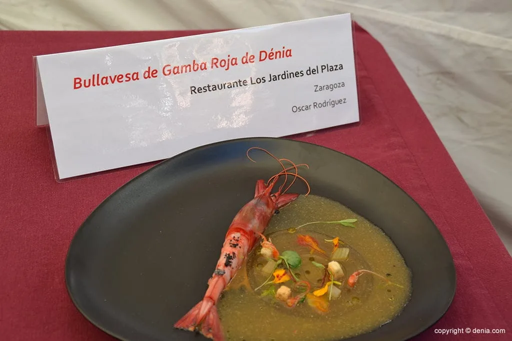 Plato del Restaurante Los Jardines del Plaza