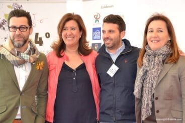Quique Dacosta, Rafa Soler, Cristina Sellés y Ana Kringe