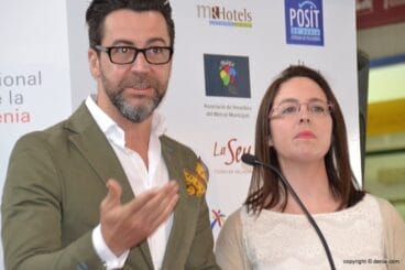 Quique Dacosta con Celia Marín