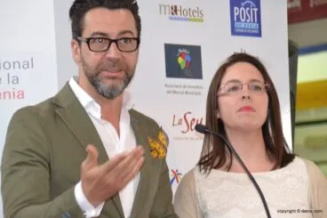 Quique Dacosta con Celia Marín