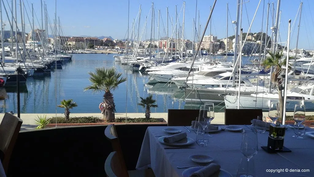 Restaurante en Marina de Dénia