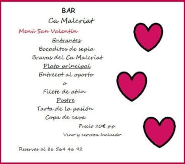 San Valentín Ca Malcriat