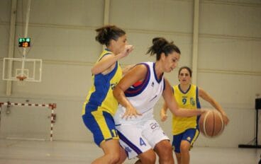 Tote Sapena defendiendo