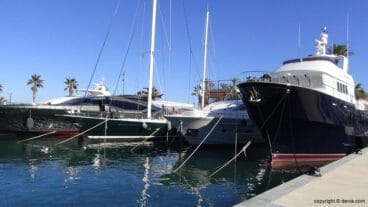 Yates Marina de Dénia