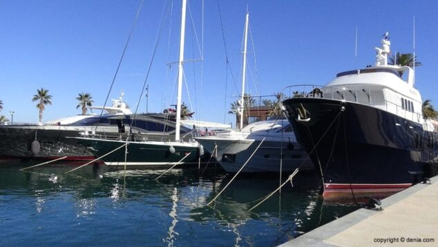 Yates Marina de Dénia