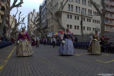 Ofrenda Fallas Dénia 2015-Falla Camp Roig