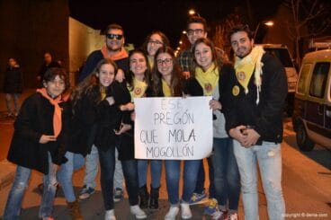 Pregón y Crida Fallas 2015 – ánimos al pregonero