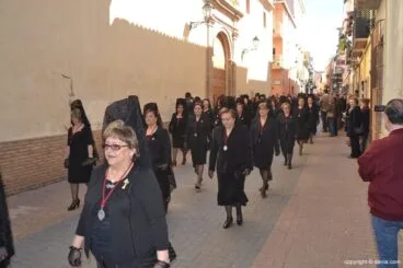 Llegada de la Santíssima Sang restaurada – mayoralesas de la Cofradía de la Santíssima Sang