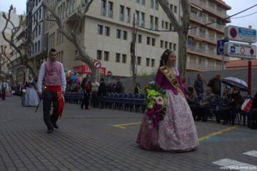 Ofrenda Fallas Dénia 2015-Falla Camp Roig