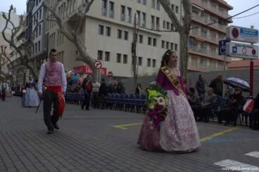 Ofrenda Fallas Dénia 2015-Falla Camp Roig