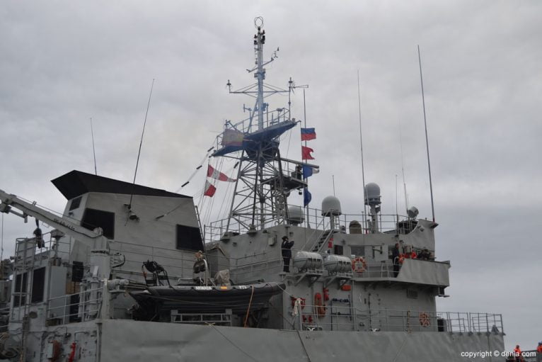 Jornadas sobre la fragata 'La Guadalupe' - patrullero 'Vigía' en Dénia