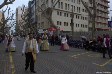 Ofrenda Fallas Dénia 2015-Falla Camp Roig