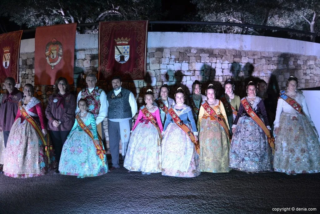 Pregón y Crida Fallas 2015 - cortes de honor
