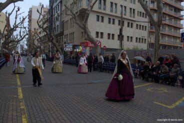 Ofrenda Fallas Dénia 2015-Falla Camp Roig
