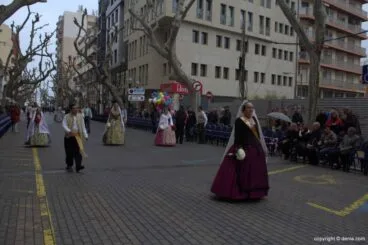 Ofrenda Fallas Dénia 2015-Falla Camp Roig
