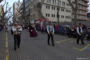 Ofrenda Fallas Dénia 2015-Falla Camp Roig