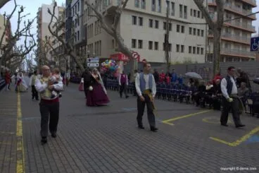Ofrenda Fallas Dénia 2015-Falla Camp Roig