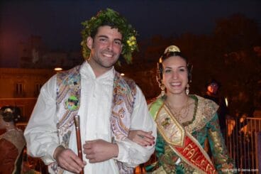 Recepción de nuevos presidentes falleros – Cargos falla Camp Roig 2016