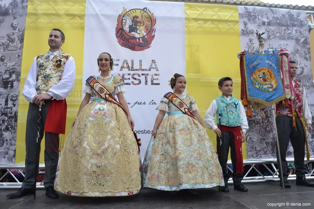 Bandera del Oeste 2015 - Cargos del Oeste 2015