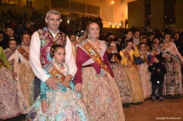 Cremà de la falla de la Junta Local Fallera – Carla Candela y Jaume Bertomeu