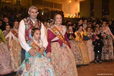 Cremà de la falla de la Junta Local Fallera – Carla Candela y Jaume Bertomeu