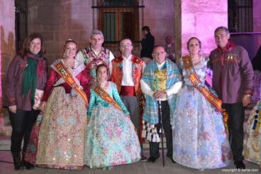 Recepción de nuevos presidentes falleros – Cargos falla Les Roques