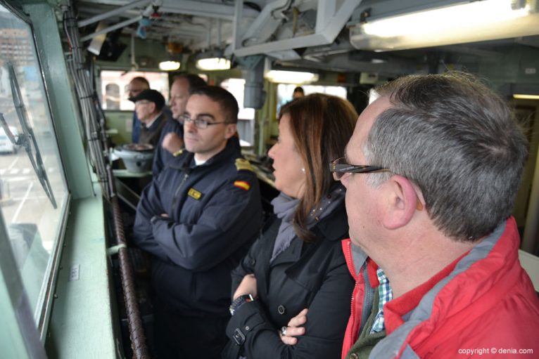 Jornadas sobre la fragata 'La Guadalupe' - puesto de mando del patrullero Vigia