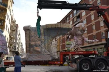 Plantà 2015 – Plantà en la falla Saladar