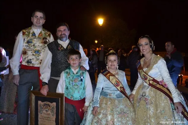 Benavente apuesta por reforzar la fiesta donde se debilita en el pregón de las fallas de Dénia 10 10 Pregón y Crida Fallas 2015 falla Oeste