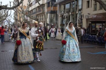 Ofrenda Flores Fallas Dénia 2015 – Falla Port Rotes