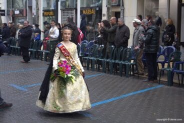 Ofrenda Flores Fallas Dénia 2015 – Falla Port Rotes