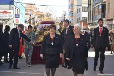 Llegada de la Santíssima Sang restaurada – recogida de la imagen