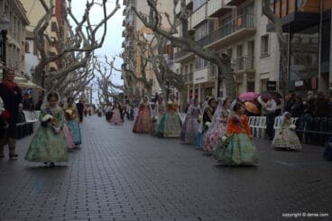 Ofrenda Flores Fallas Dénia 2015 – Falla París Pedrera