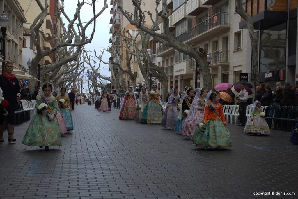 Ofrenda Flores Fallas Dénia 2015 - Falla París Pedrera
