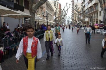 Ofrenda Flores Fallas Dénia 2015 – Falla París Pedrera