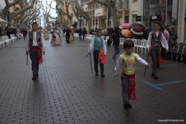 Ofrenda Flores Fallas Dénia 2015 – Falla París Pedrera