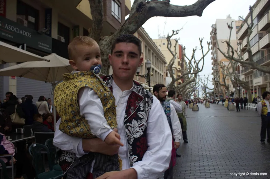 Ofrenda Flores Fallas Dénia 2015 - Falla París Pedrera