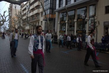 Ofrenda Flores Fallas Dénia 2015 – Falla París Pedrera