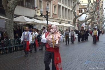 Ofrenda Flores Fallas Dénia 2015 – Falla París Pedrera