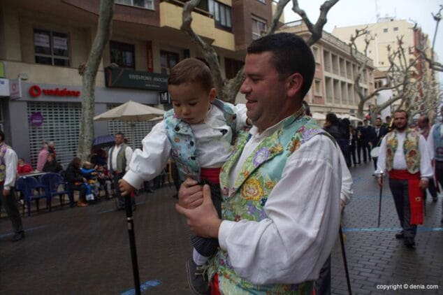126 Ofrenda Flores Fallas Dénia 2015 Falla París Pedrera