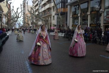 Ofrenda Flores Fallas Dénia 2015 – Falla Centro