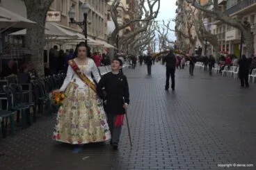 Ofrenda Flores Fallas Dénia 2015 – Falla Centro