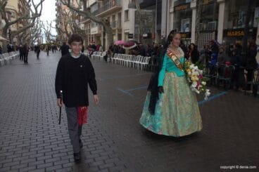 Ofrenda Flores Fallas Dénia 2015 – Falla Centro